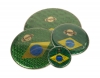 Prismatische Vel Braziliaanse vlag 6"